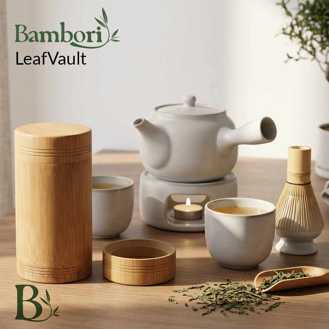 Bambori LeafVault | Jouw theeritueel, perfect bewaard
