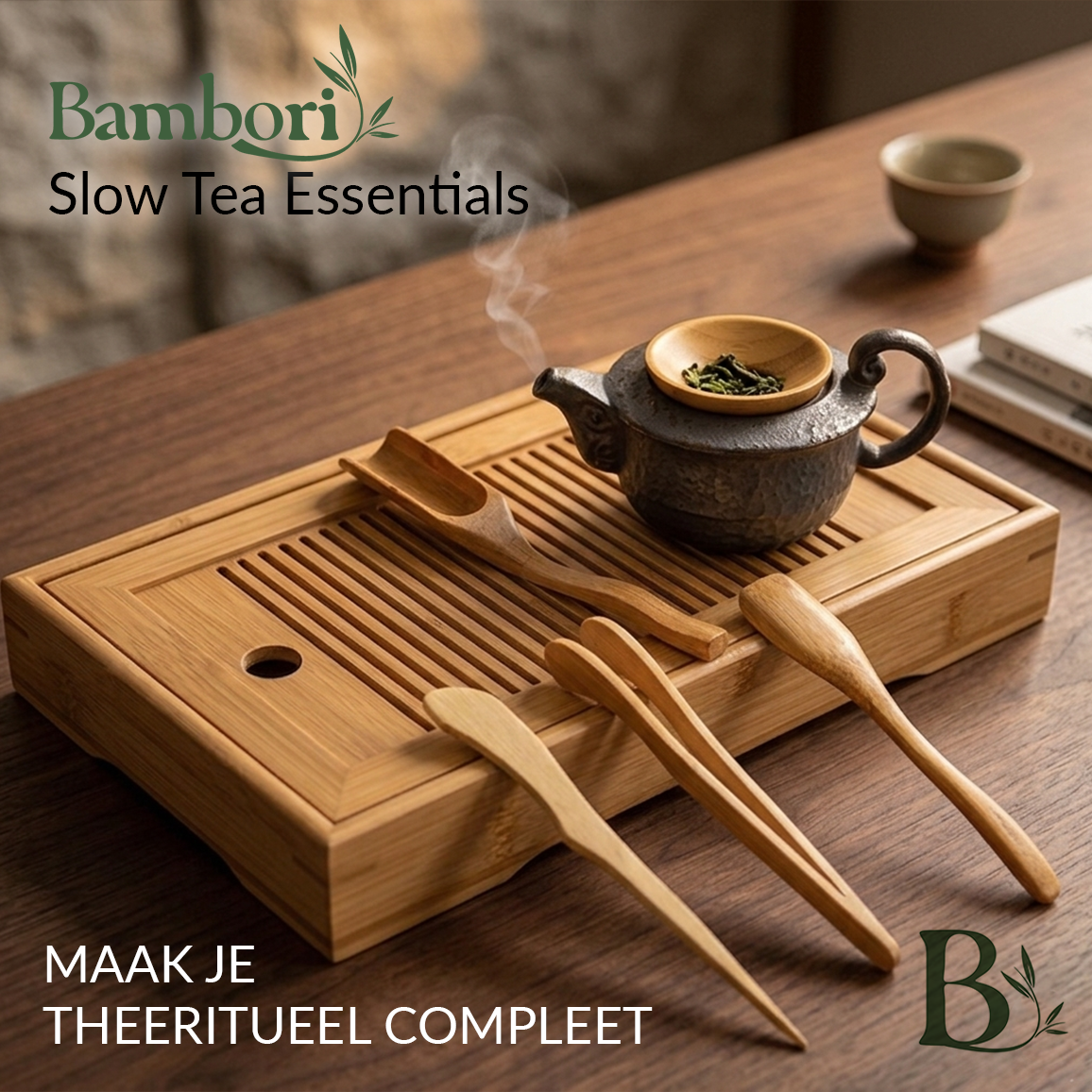 Bambori Slow Tea Essentials | De juiste tools voor je theeritueel