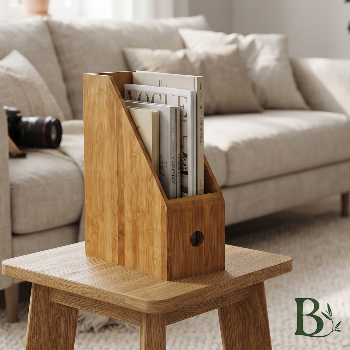 Bambori Storia | Bamboe magazinehouder voor een opgeruimd huis & kantoor