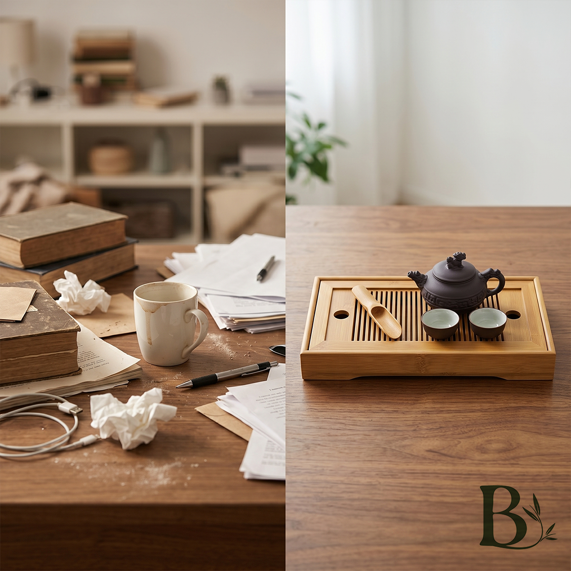 Bambori Calm Tea Tray | Jouw dagelijkse rustmoment