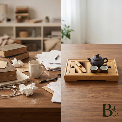 Bambori Calm Tea Tray | Jouw dagelijkse rustmoment
