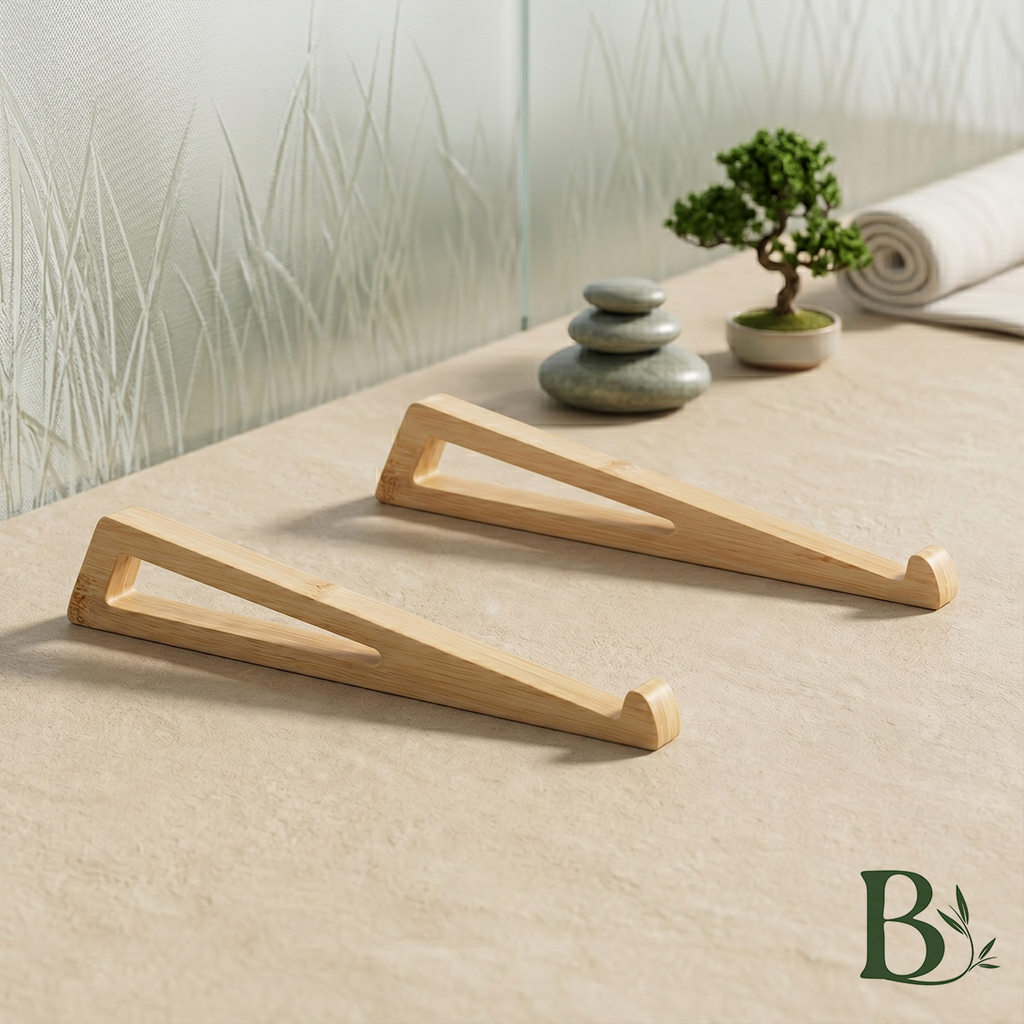 Bambori Lifto | bamboe laptopstand voor meer comfort en focus
