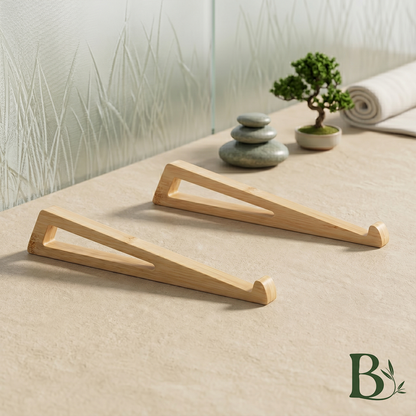 Bambori Lifto | bamboe laptopstand voor meer comfort en focus