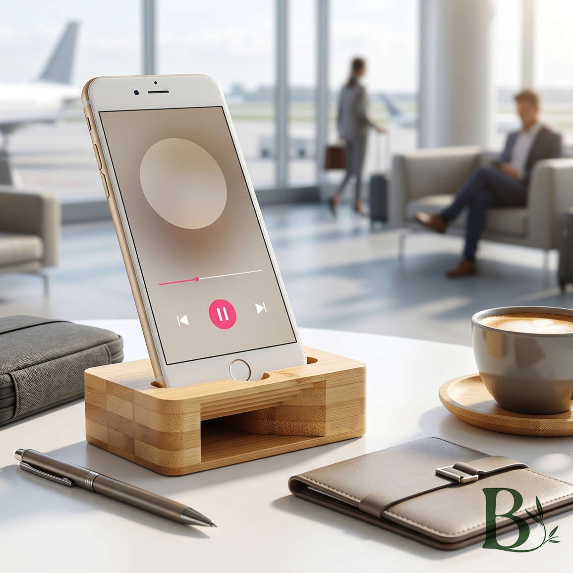 Bambori Eco Travel Speaker | Geniet van je muziek onderweg zonder batterijen, kabels of extra gewicht