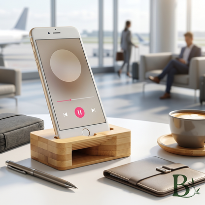 Bambori Eco Travel Speaker | Geniet van je muziek onderweg zonder batterijen, kabels of extra gewicht