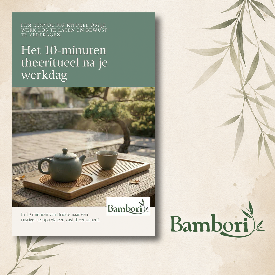 Bamborinspiration | 10-minuten theeritueel na je werkdag e-book